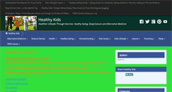Desktop Screenshot of healthykids.info-just-for-u.com