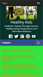 Mobile Screenshot of healthykids.info-just-for-u.com
