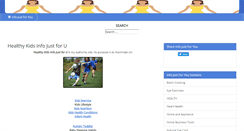 Desktop Screenshot of info-just-for-u.com